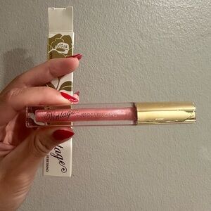 NWT natural pink nude shimmer high shine lipgloss
